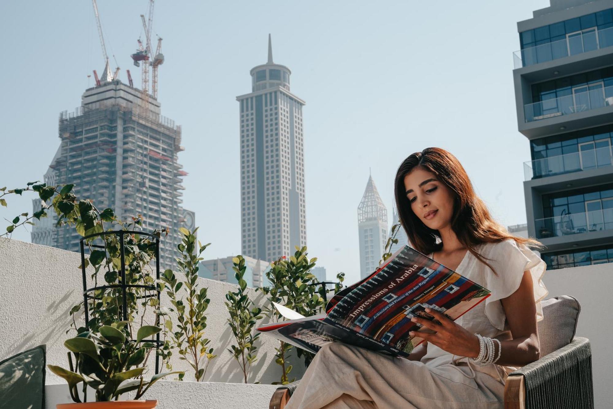 Shada Hotel Jumeirah Garden دبي المظهر الخارجي الصورة