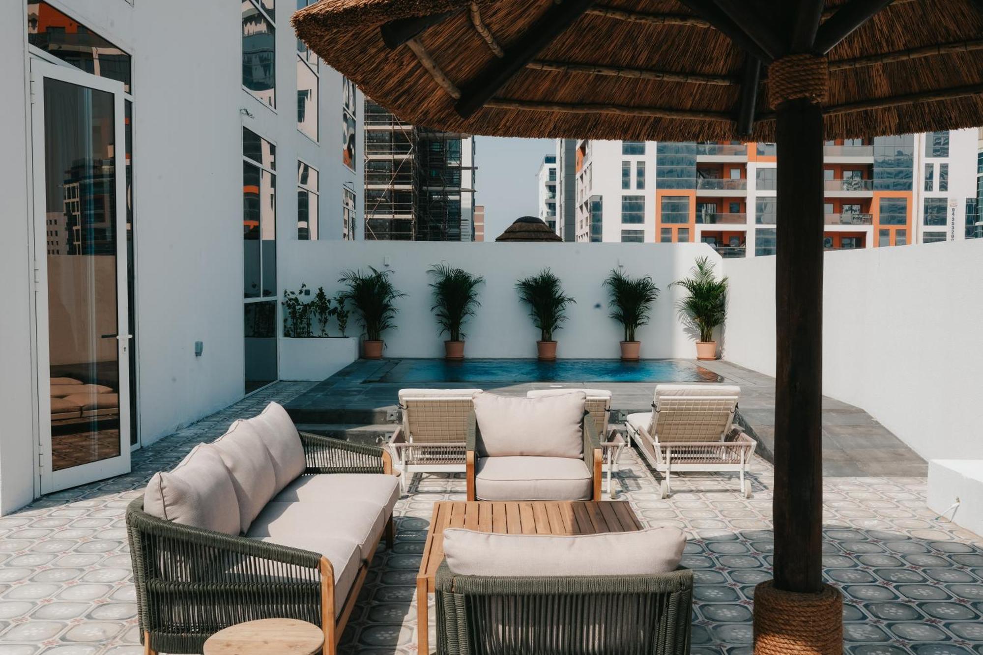 Shada Hotel Jumeirah Garden دبي المظهر الخارجي الصورة